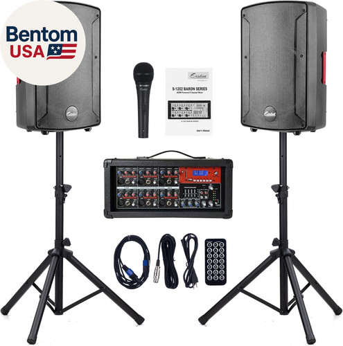 1202 12inch 2000w bluetooth - s-1202,