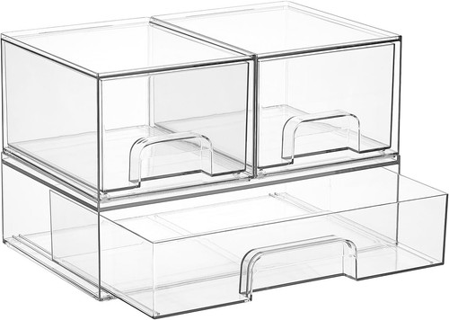 Stackable storage drawers - stackable,