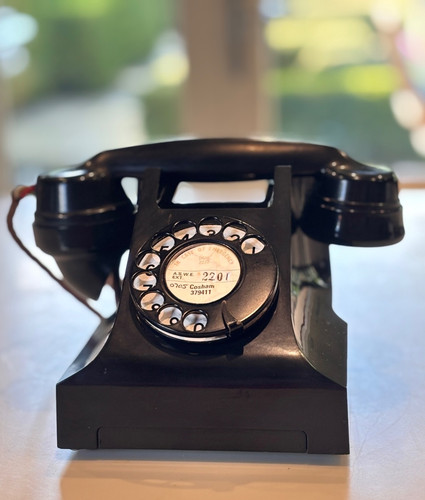 Vintage bakelite rotary - vintage,