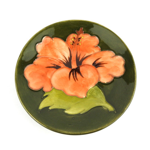 Moorcroft hibiscus pin - moorcroft,