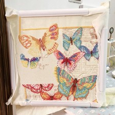 Square Embroidery Clip Frame