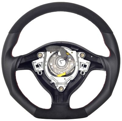 Leather steering wheel fit - leather,
