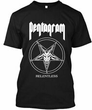 NWT Pentagram Relentless Black Mens T-shirt size S 5XL