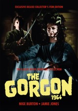The Gorgon 1964 Christopher Lee Peter Cushing Hammer horror movie magazine