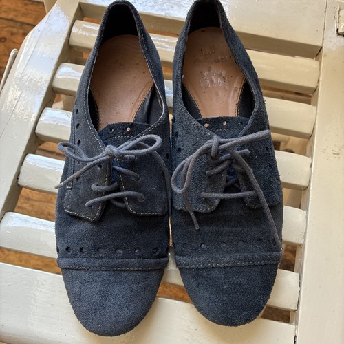 Clarks women blue suede - blue,