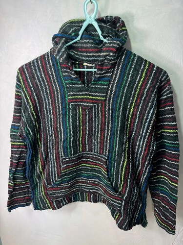 Mexican baja hippie hoodie