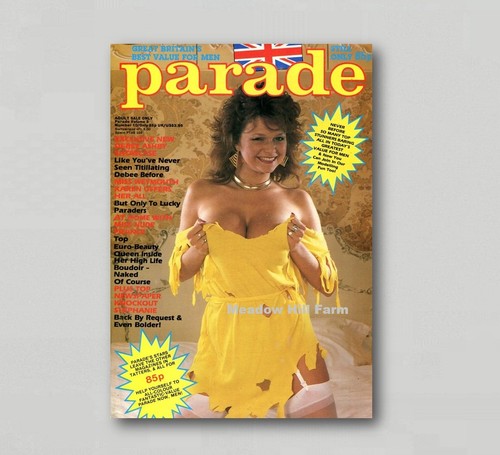 Fridge magnet parade magazine - parade,