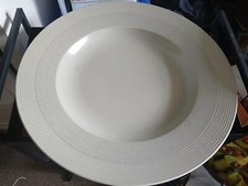 PAUL COSTELLOE WEDGWOOD EXTRA LARGE GREY PLATTER - 45CM IN DIAMETER - EXCELLENT