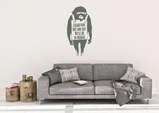 Banksy Laughing Now Ape Monkey