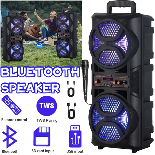 Horn 3000w rgb bluetooth - 6.5",