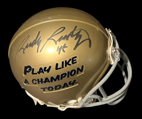 Rudy ruettiger autographed - ruettiger,