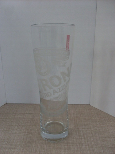 Peroni beer pint glass - peroni,