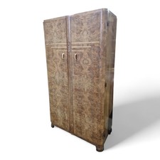 Art-Deco Walnut Double