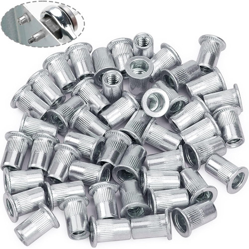 100pcs 20unc rivet - 100pcs, nuts
