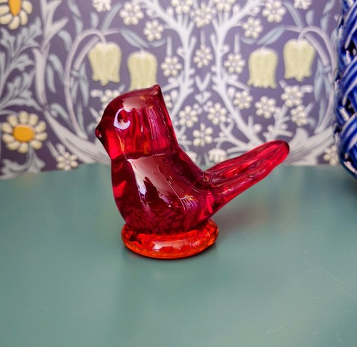 Titan art glass cardinal of - titan,