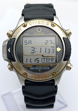 Citizen Promaster Hyper Aqualand Vintage Digital Divers Watch Quartz Japan D203