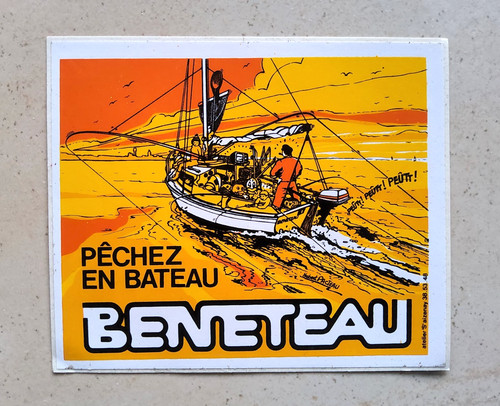 Sticker old beneteau - sticker,