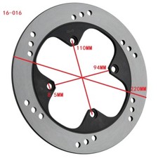 Rear Brake Disc Rotor For