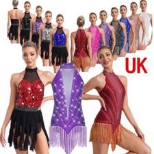 UK Women Latin Dance Dress