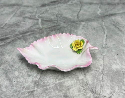 Porcelain trinket dish denton - porcelain,