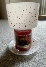 Yankee Candle Magical Christmas Large Shade and Tray BNIB