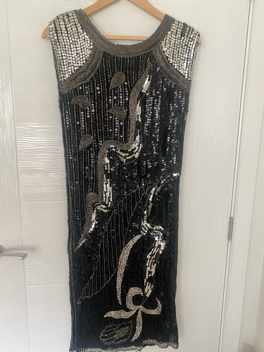 Vintage black sequinned - vintage,
