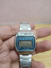 Rare Casio Melody H111 Module 82 Men’s Digital Alarm Watch 1980s Working