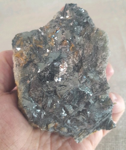 Hematite and mica - 350g, platy