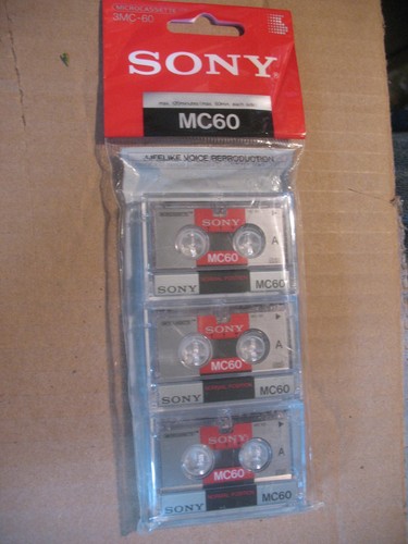Sealed pack sony mc60 - pack,