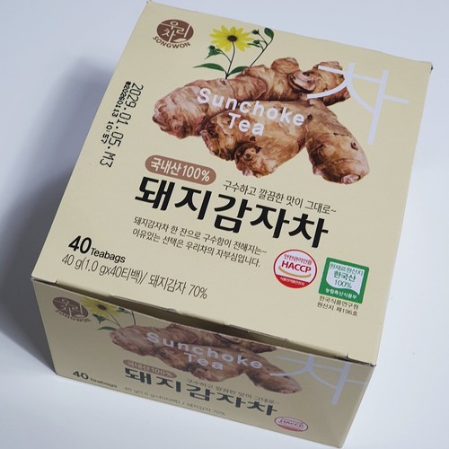 Jerusalem artichoke tea - jerusalem, korean