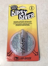Luhr Jensen Dipsy Diver Size 0 Adjustable Trolling Trip SILVER BOTTOM CRUSH New