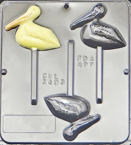 Pelican lollipop chocolate - lollipop,