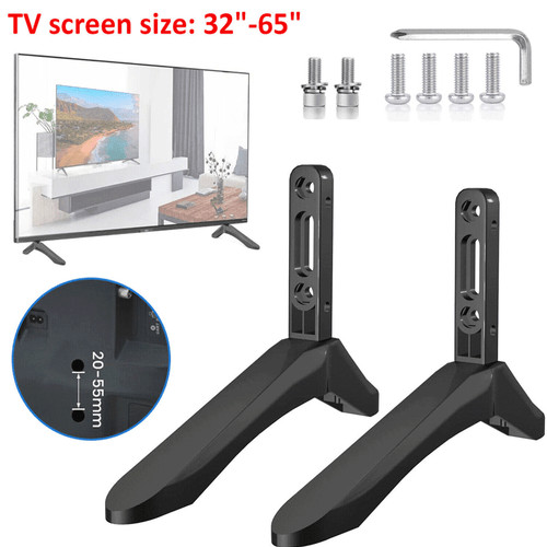 2pcs stand table top base - tv,