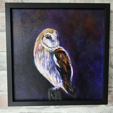 Original Acrylic Painting Barn