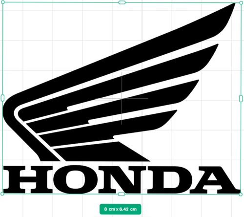 Honda grom decal - 2x,