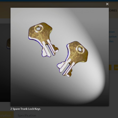 Set spare standard keys - of,