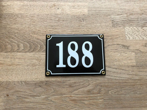 French black enamel - french,