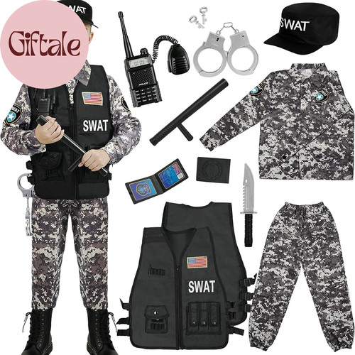 Swat costume for kids police - costume,