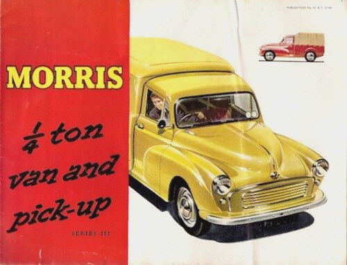 Morris minor 1000 - 1000, van