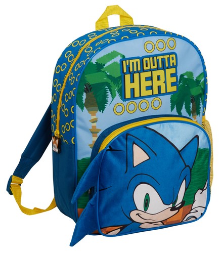 Sonic the hedgehog backpack - sonic,