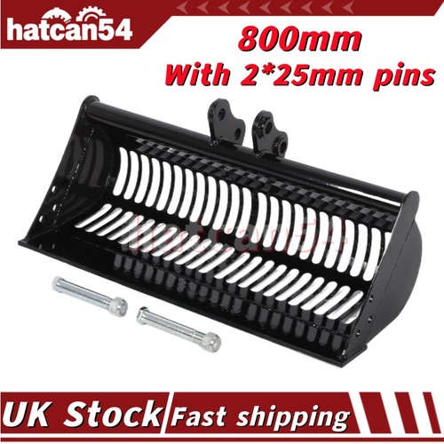 Mini excavator riddle bucket - mini,
