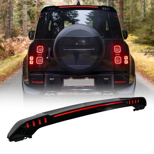 Rear spoiler wing - spoiler, led