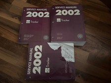 2002 CHEVY GEO TRACKER Shop