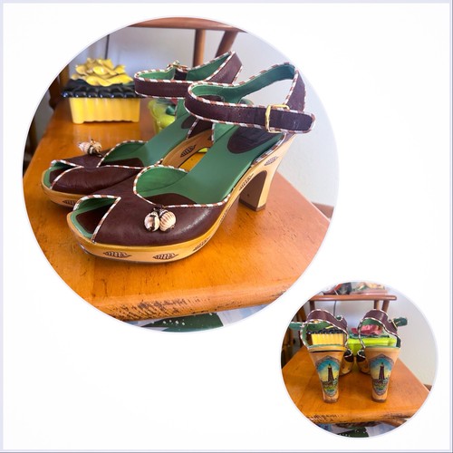 Retro 1940s style shoes - 1940s, |