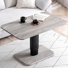 Tansu Gen Lift Table Width 100cm Rectangular Stepless Height Adjustment Gas