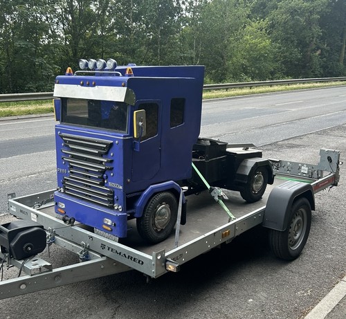 Miniature ride scania - ride,