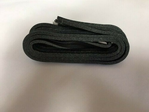 County black leather 5mm - leather, 3.5mm