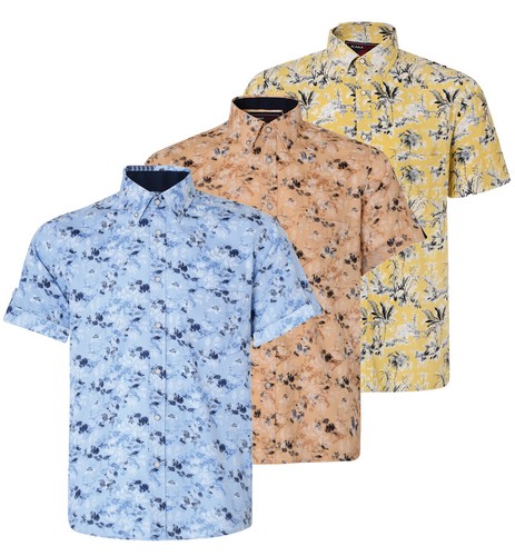 Mens kam poly cotton floral - mens,