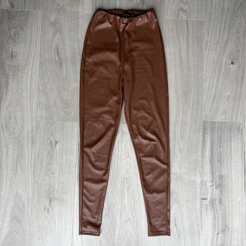 Pretty little thing brown faux - pretty,