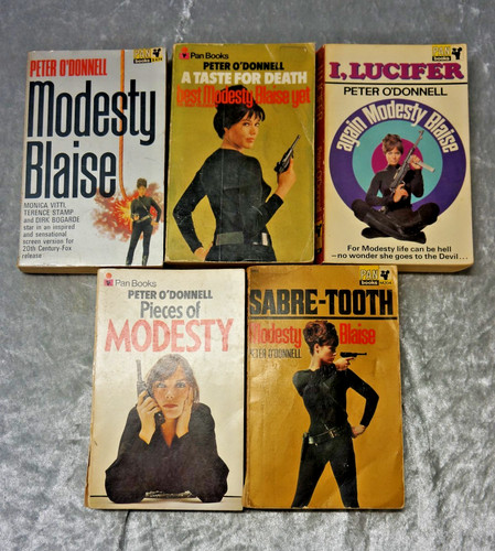 Fast paced modesty blaise - paced,